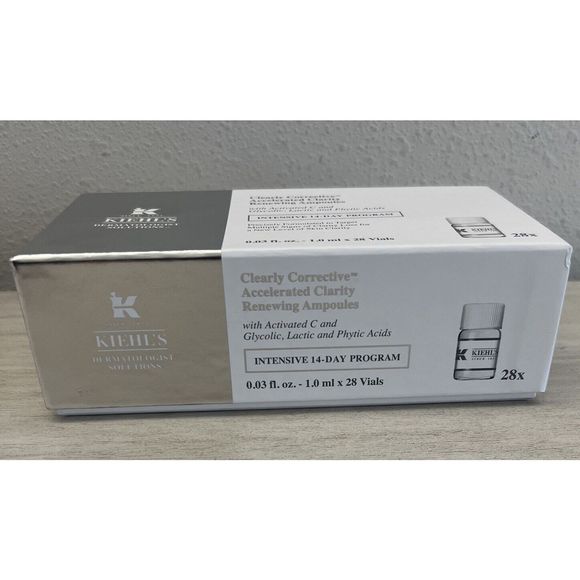 Kiehl's Clearly Corrective Accelerated Clarity Renewing Ampoules 14 Day Program - Picture 5 of 6